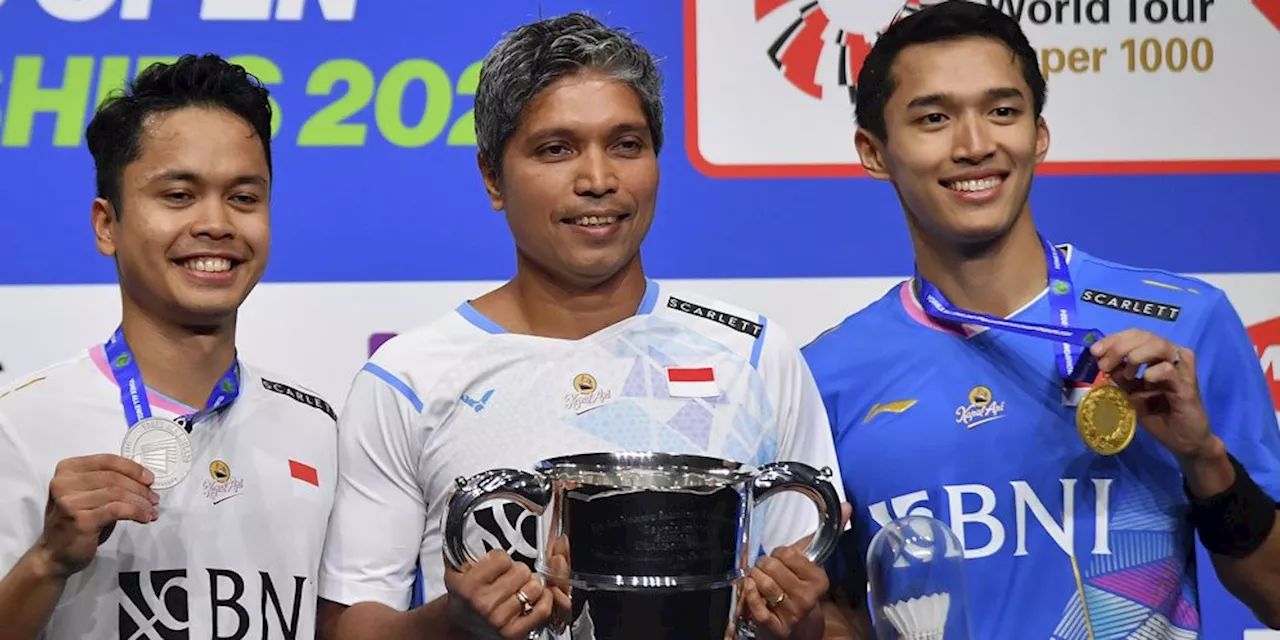 Hasil Final All England 2024: Jonatan Christie Juara Usai Kalahkan Anthony Ginting