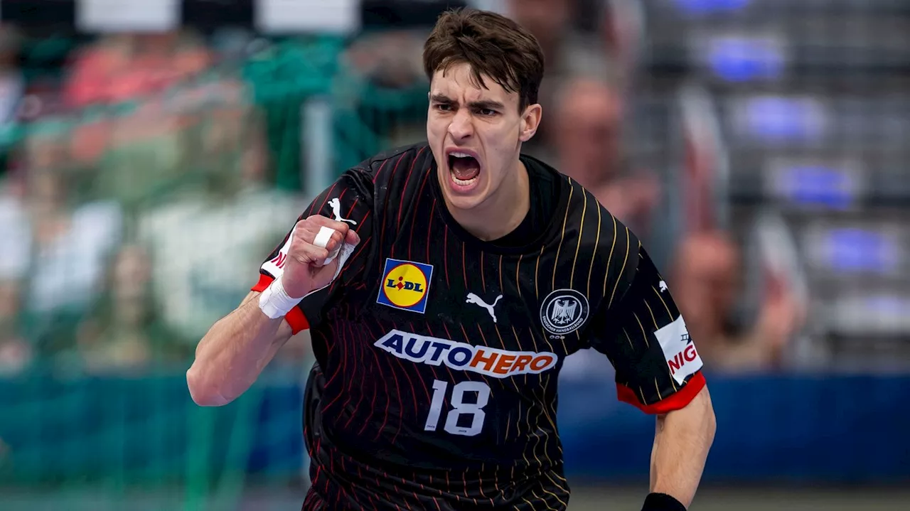 Handball Olympia-Qualifikation: Deutschland - Österreich - Handballer fahren zu Olympia 2024 Paris