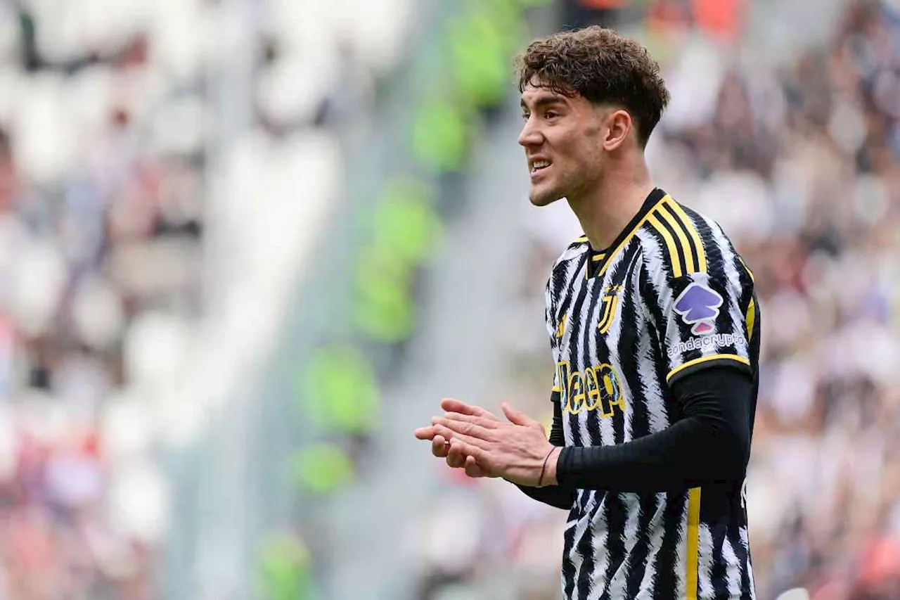 Vlahovic espulso: la multa della Juventus, gli scenari e le parole di Allegri