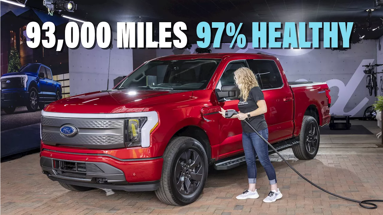 Ford F-150 Lightning Driver Reports 97% Battery Health After 93,000 Miles