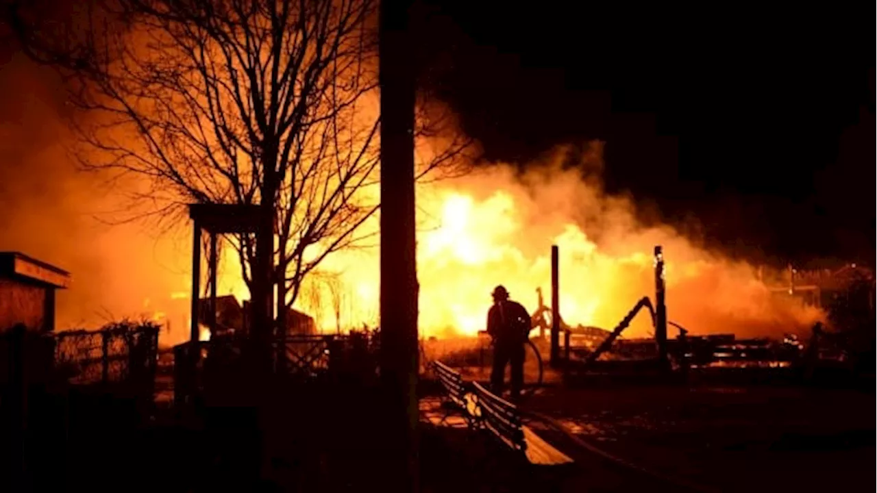 'I'm choked': Community grieving after Ward's Island Association Clubhouse destroyed in blaze