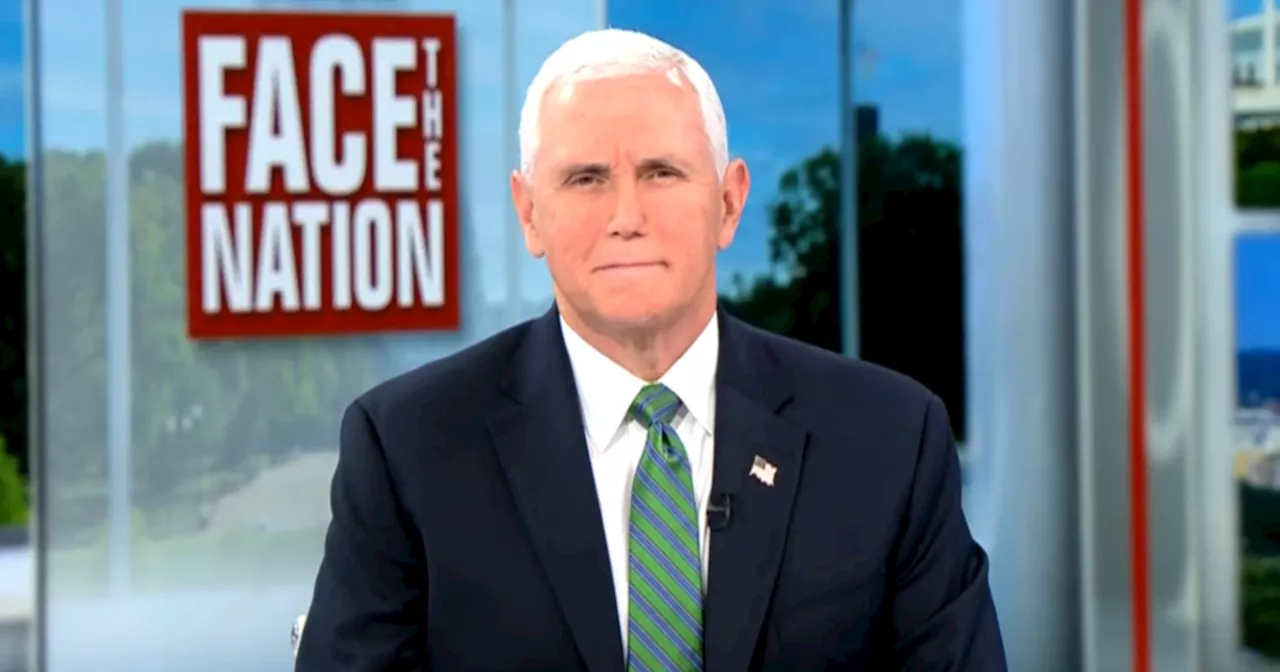 Former Vice President Mike Pence calls Trump's Jan. 6 hostage rhetoric 'unacceptable'