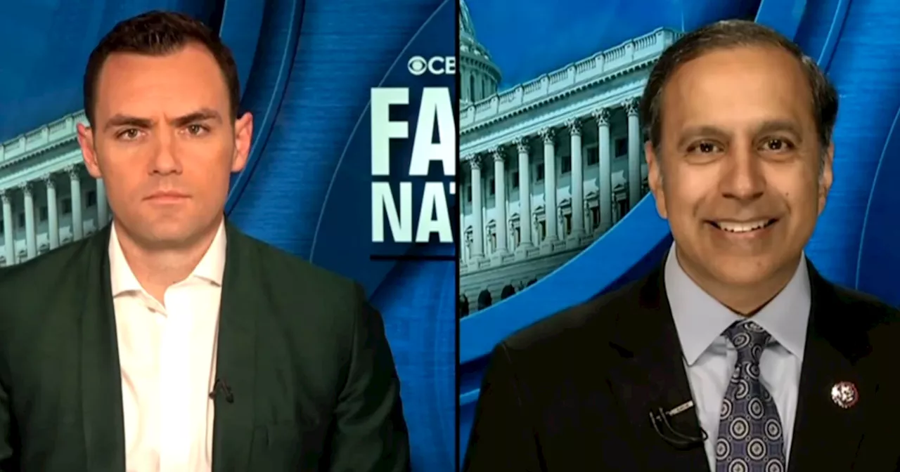 Transcript: Reps. Raja Krishnamoorthi and Mike Gallagher on 'Face the Nation,' March 17, 2024