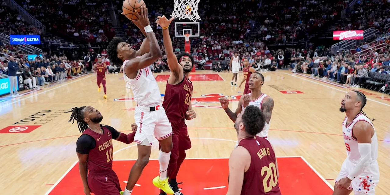 Green scores 23 points as Rockets beat Cavaliers 117-103 for their fifth straight victory