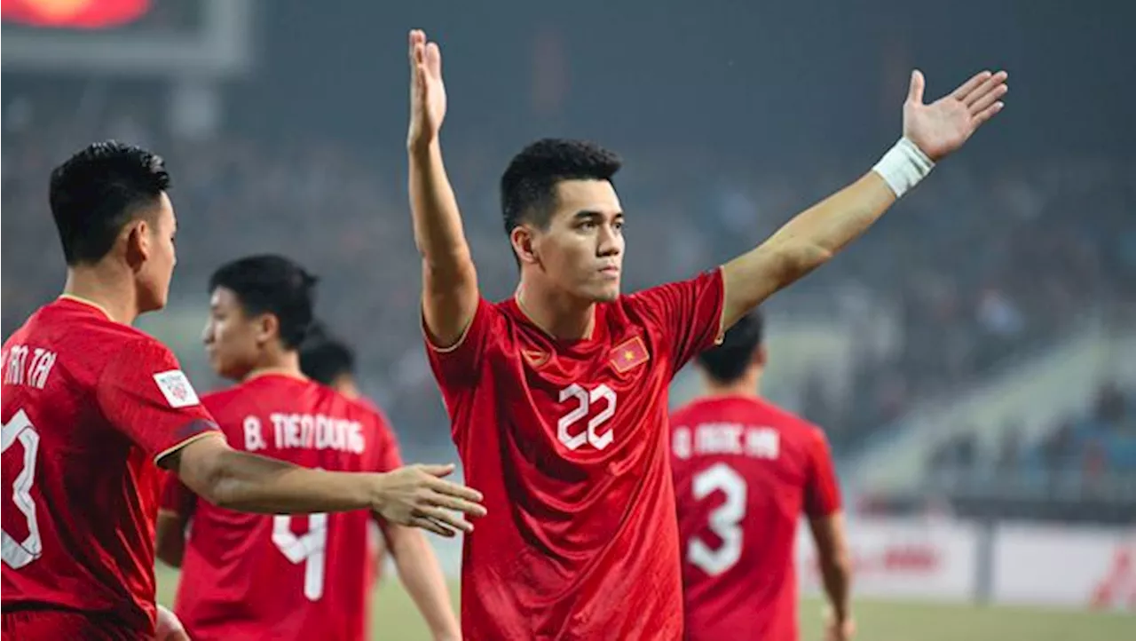 Striker Vietnam Deg-degan Dengar Lagu Indonesia Raya di GBK