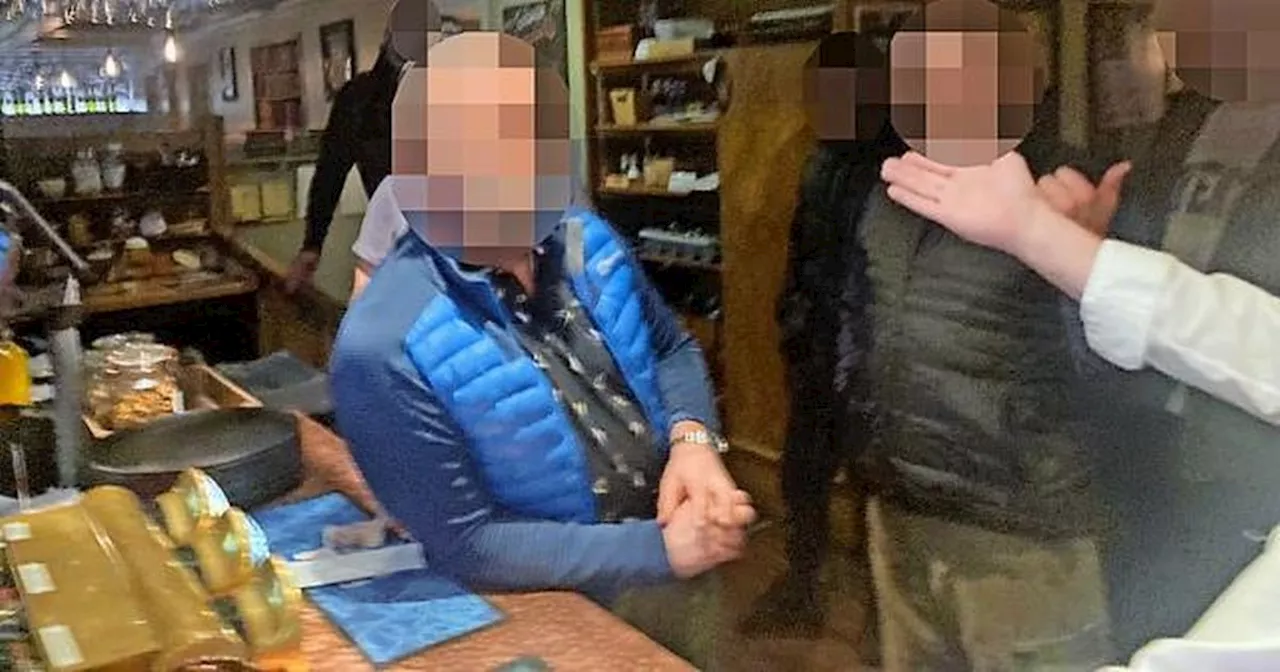 Cops haul brazen drinkers back to bar after doing a runner over £300 booze bill