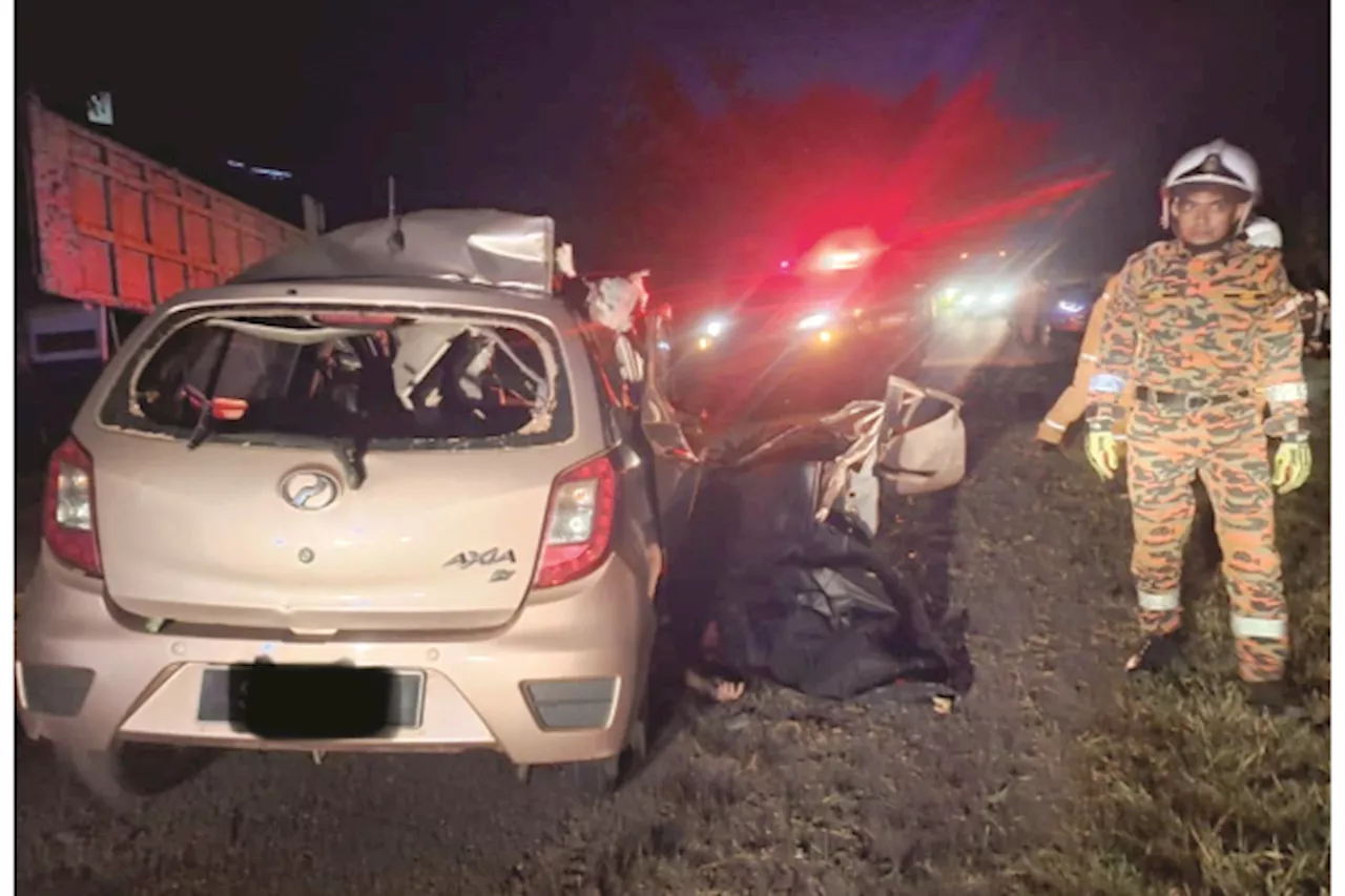 Driver killed in Beluran car-lorry crash