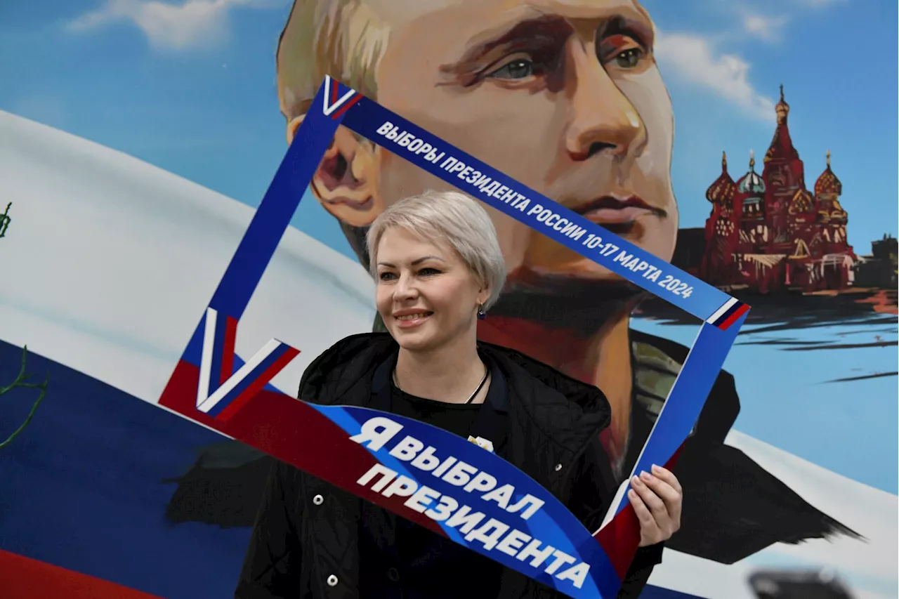 Putin wins Russian presidential election with nearly 88% of the vote, early projections show