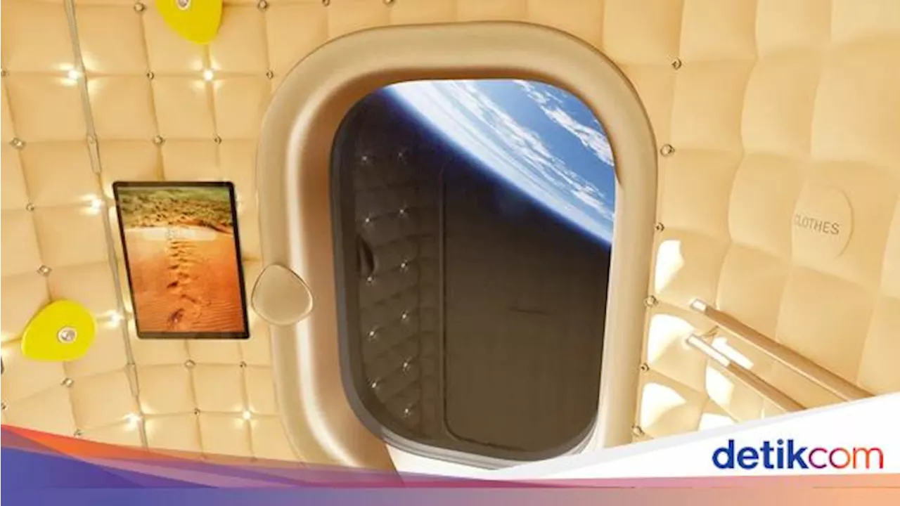 NASA Rancang 'Rumah' Buat Tinggal di Bulan, Begini Interiornya