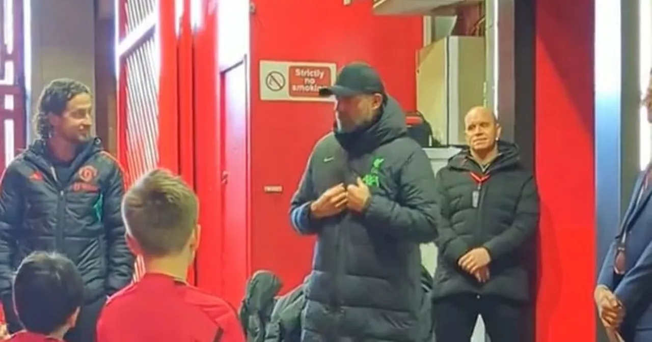 What Jurgen Klopp said in Old Trafford tunnel before Man United defeat