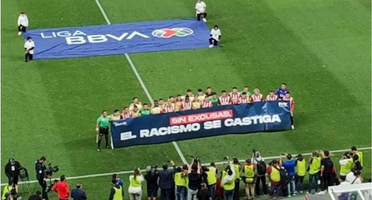 América y Chivas lanzan mensaje contra el racismo previo al Clásico Nacional