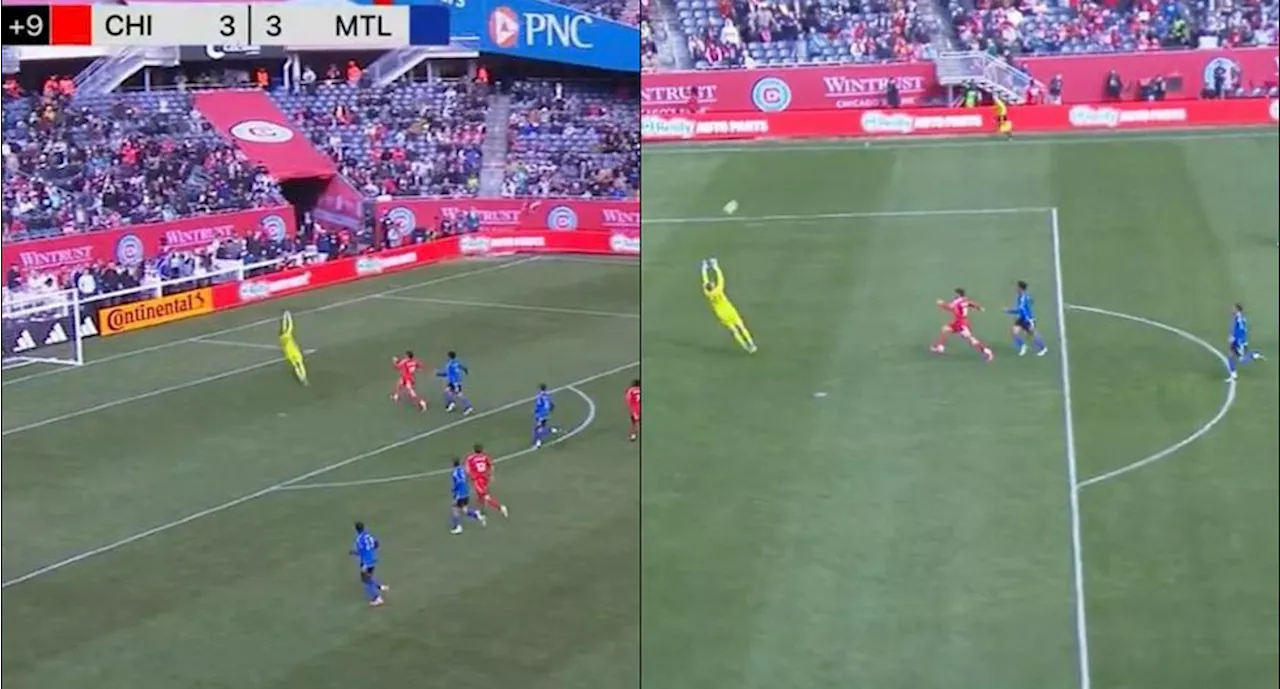 VIDEO: Portero de la MLS comete tremendo oso y recibe gol desde media cancha
