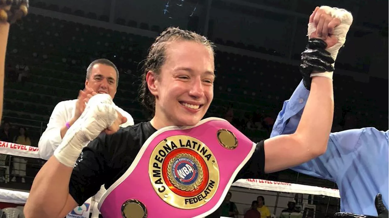 Paulina Ángel fue un demonio en el ring y le ganó a Mónica Henao