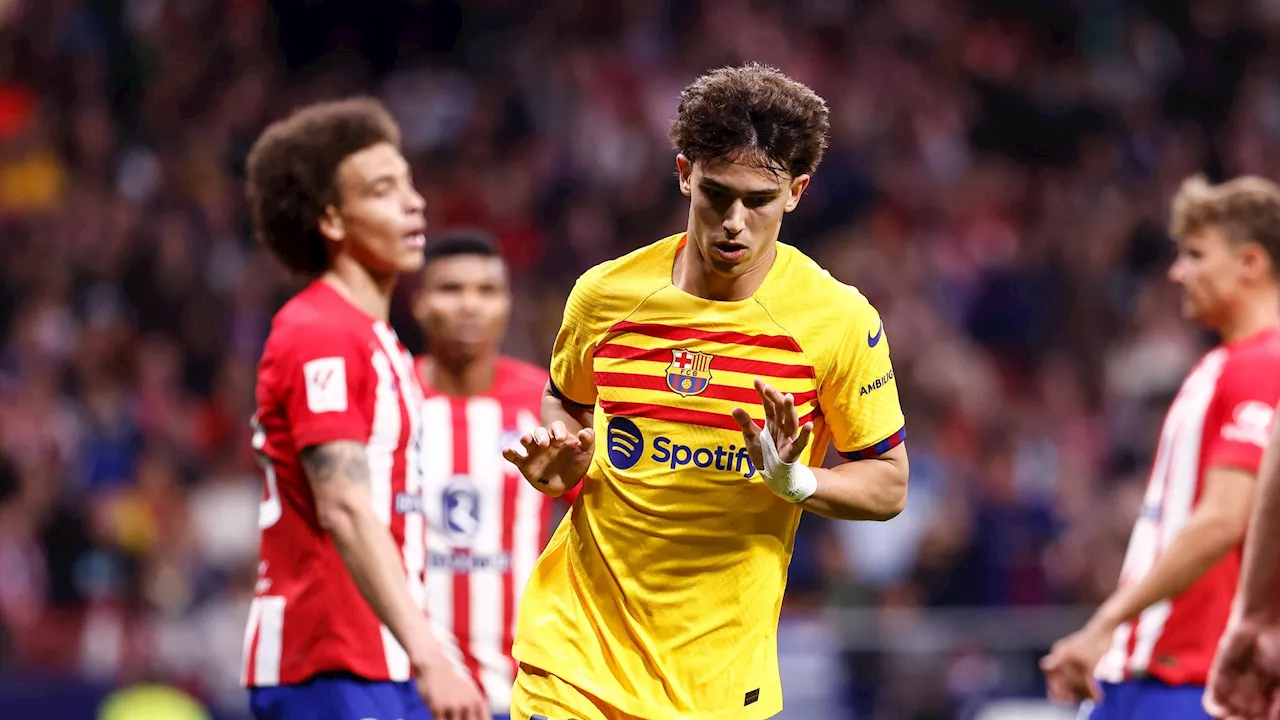 João Félix marque contre l'Atlético de Madrid