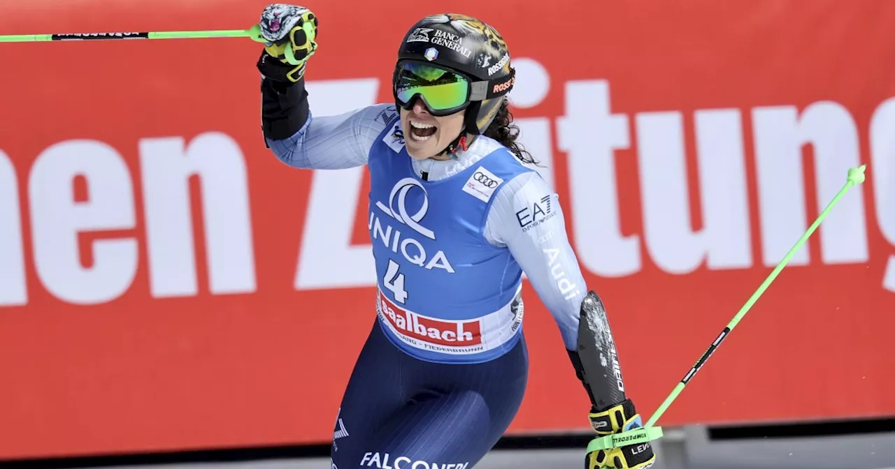 Federica Brignone trionfa nel gigante di Saalbach: è la vittoria numero 27 in Coppa del Mondo