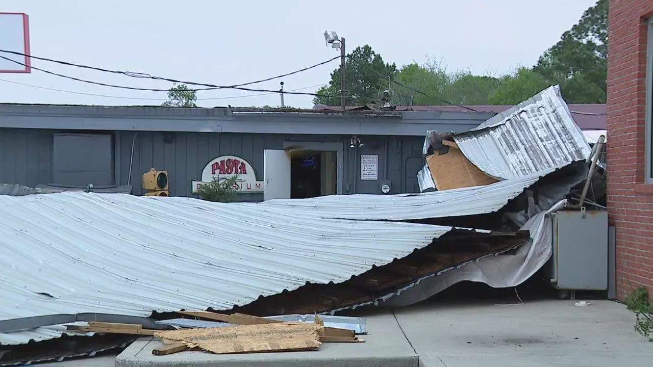 Houston weather: Angleton left behind with damage after severe storms