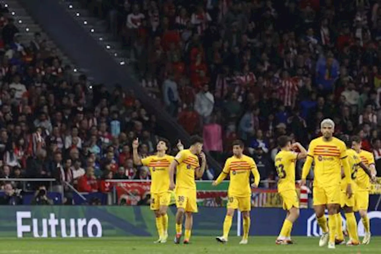 Barcelona se paseó en el Metropolitano: goleada a Atlético de Madrid