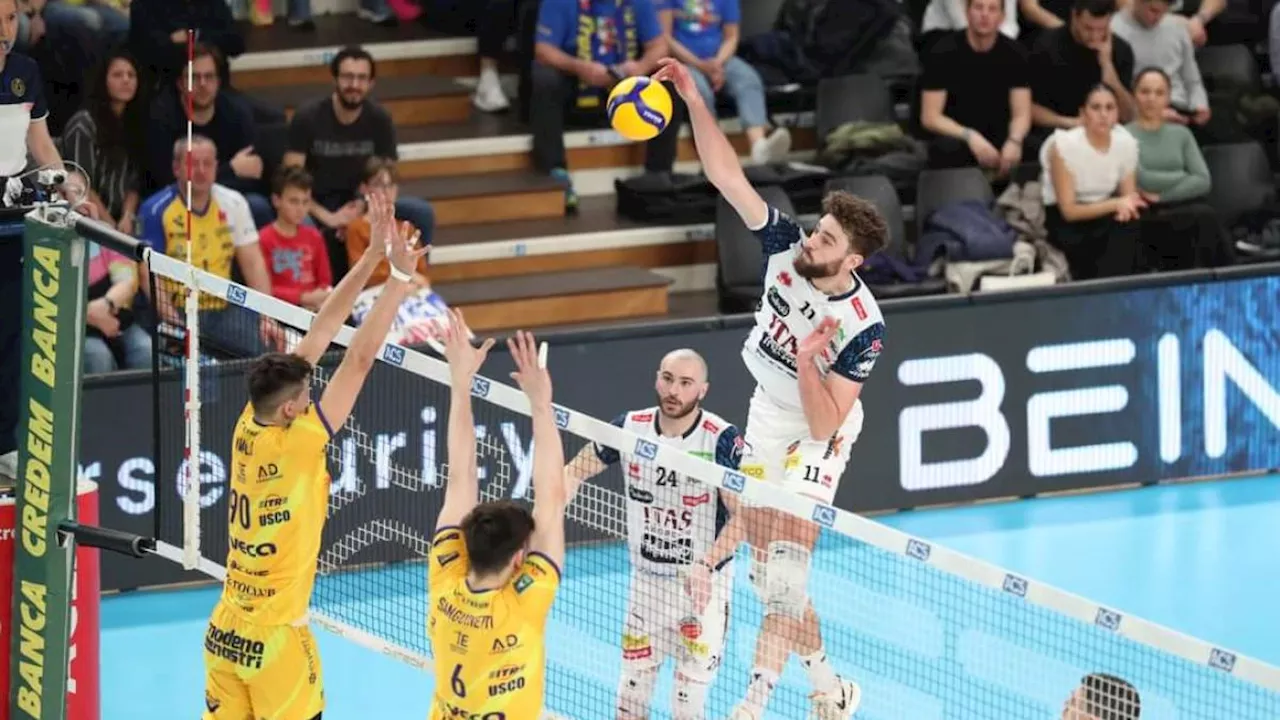 Superlega, Trento in semifinale. Ora aspetta Civitanova-Monza