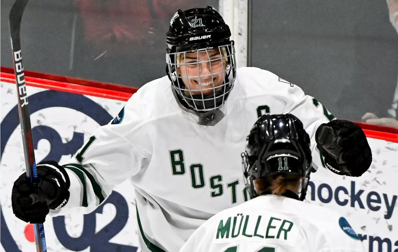 Boston beats Ottawa 2-1 in shootout in front of largest U.S. crowd in PWHL history