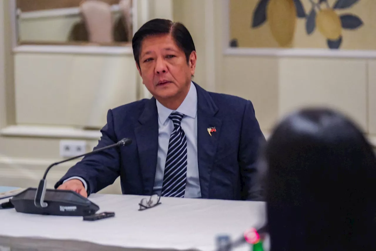 Marcos: PH didn't cause 'commotion' in West Philippine Sea