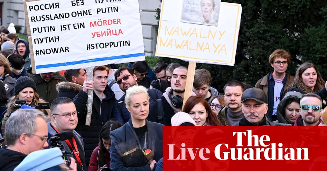 Russia-Ukraine war live: thousands reportedly protest against Putin in final day of presidential election