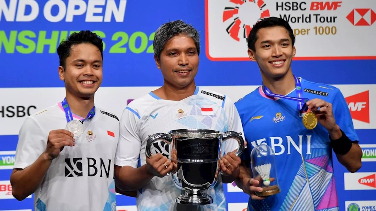 Jonatan Christie Juara Tunggal Putra All England 2024