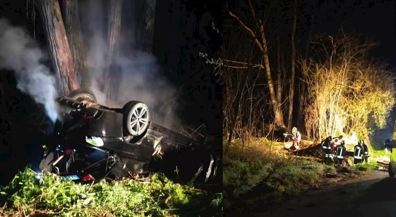 Roma, auto rubata si ribalta e prende fuoco sulla Casilina: morti due ragazzi, un terzo è gravissimo