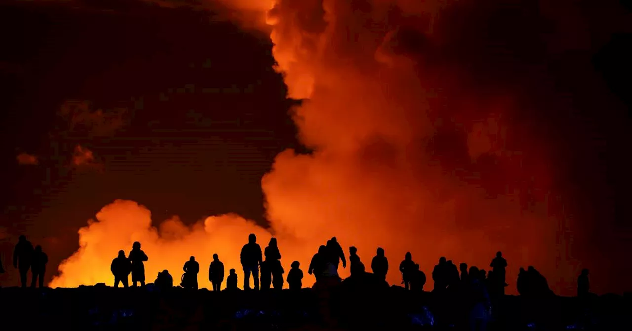 Hundreds evacuated as volcano in Iceland erupts for fourth time in three months