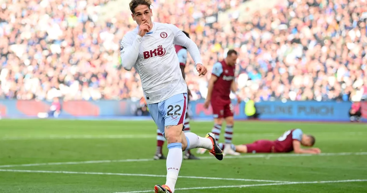 Nicolò Zaniolo grabs point for Aston Villa as VAR denies West Ham at the last