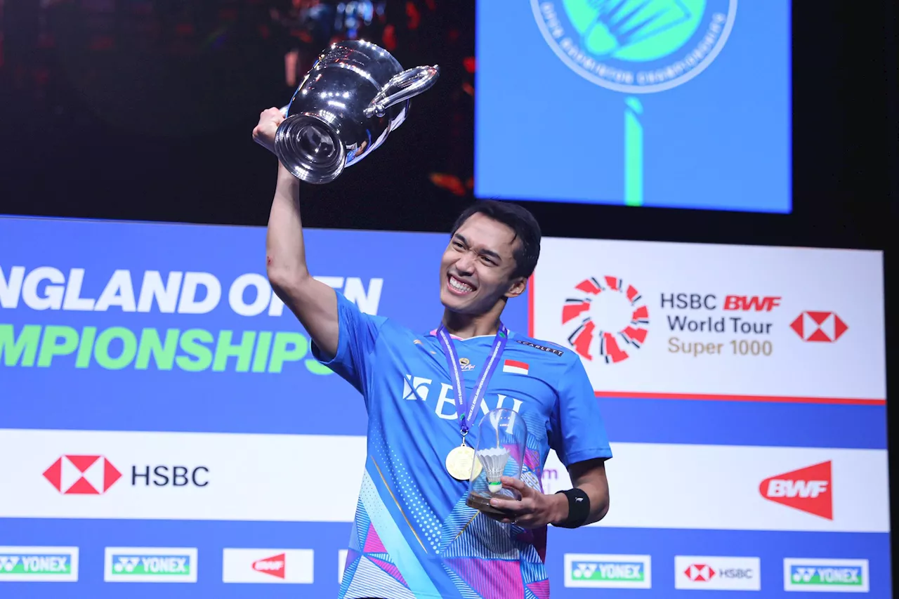 All England 2024: Kata Jonatan Christie Setelah Gebuk Anthony Sinisuka Ginting