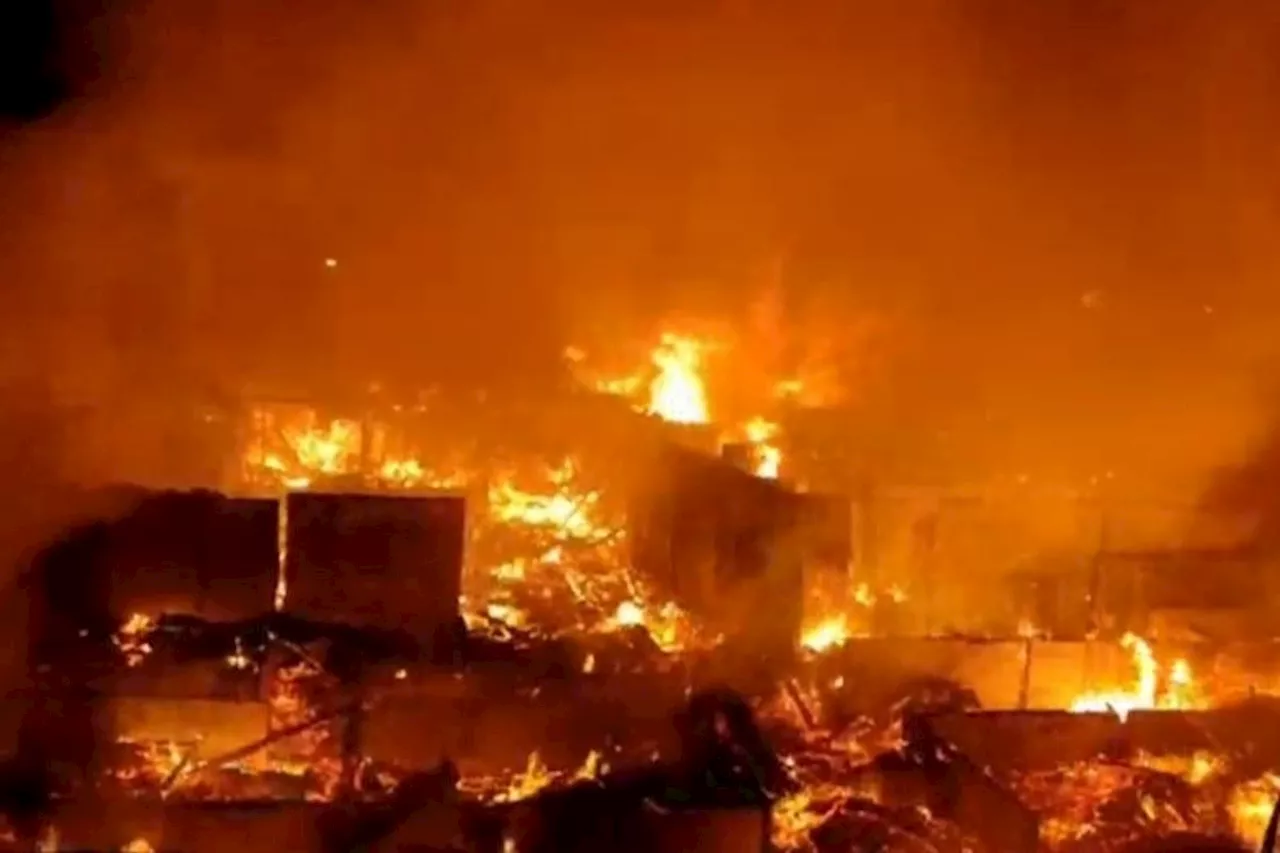 Kebakaran Melanda 95 Unit Rumah di Palmerah, Ini Dugaan Penyebabnya