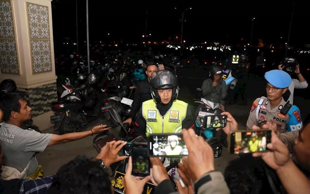 Tim Gabungan Gelar Razia, 54 Pelaku Tawuran dan Ratusan Kendaraan Tanpa Dokumen Diamankan