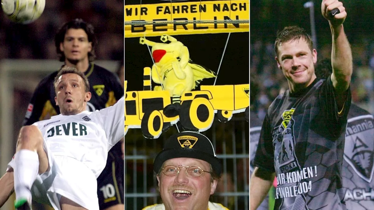 Als Alemannia Aachen 2004 auf große Reise ging