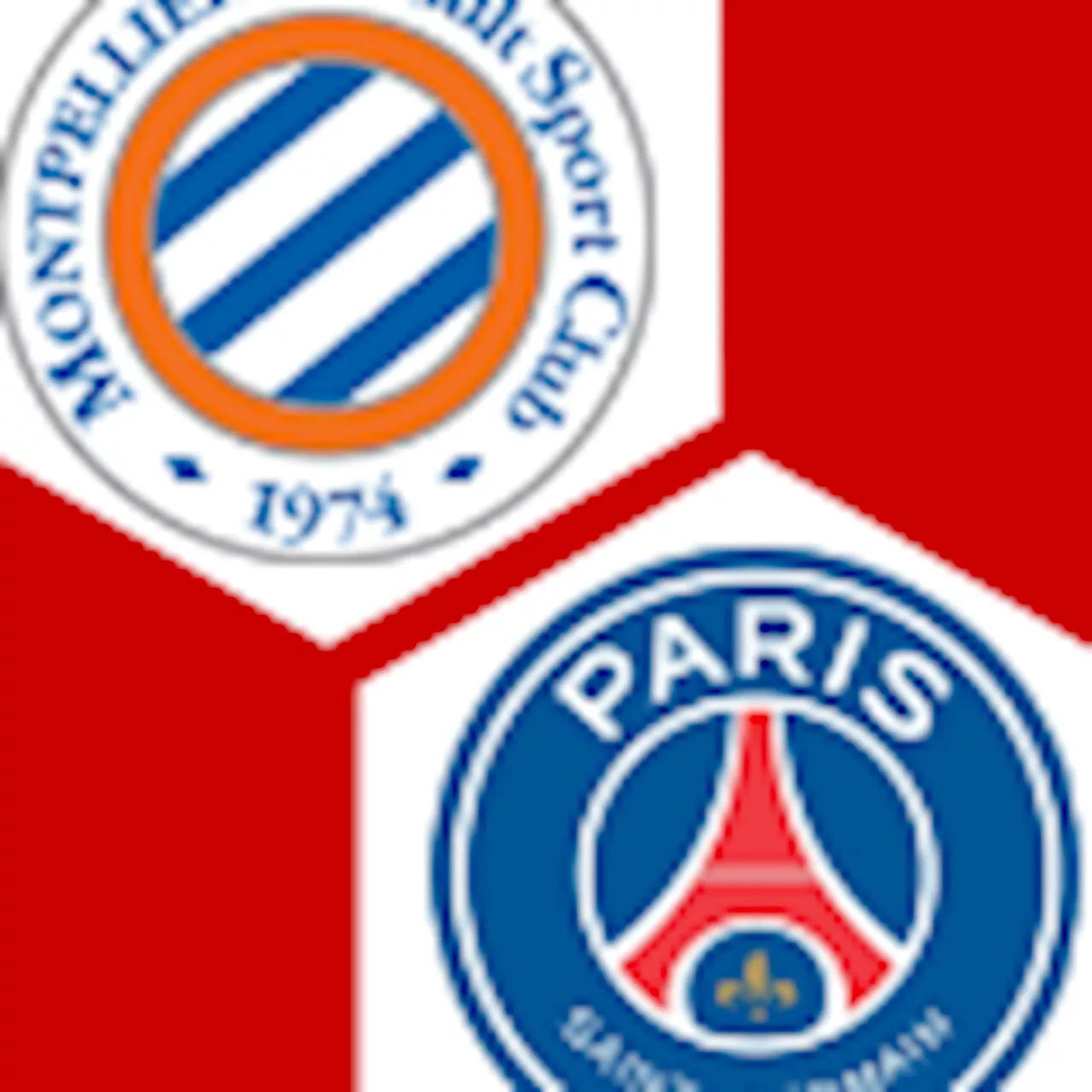 Montpellier HSC - Paris St. Germain : | 26. Spieltag