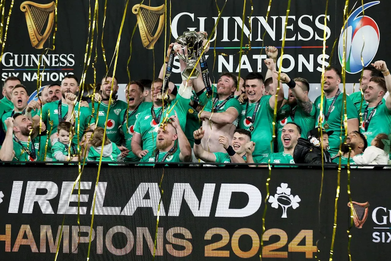 Tournoi des six nations: l'Irlande souveraine, la France convalescente, l'Italie surprenante