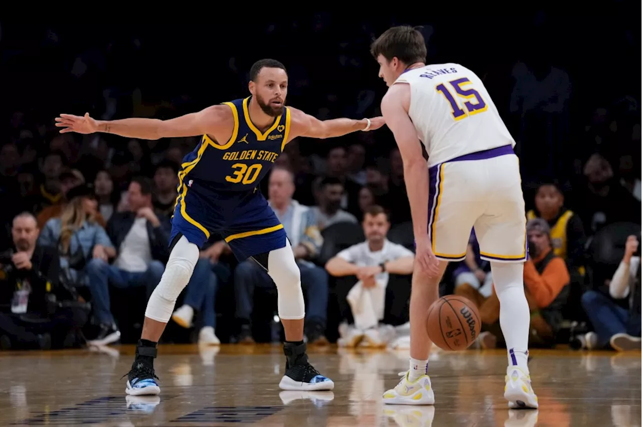 LeBron James scores 40 but Lakers lose Anthony Davis, drop game to Warriors