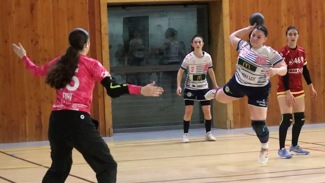 Nationale 3 féminine : Roc Aveyron un ton au-dessus du Stade Cadurcien Handball