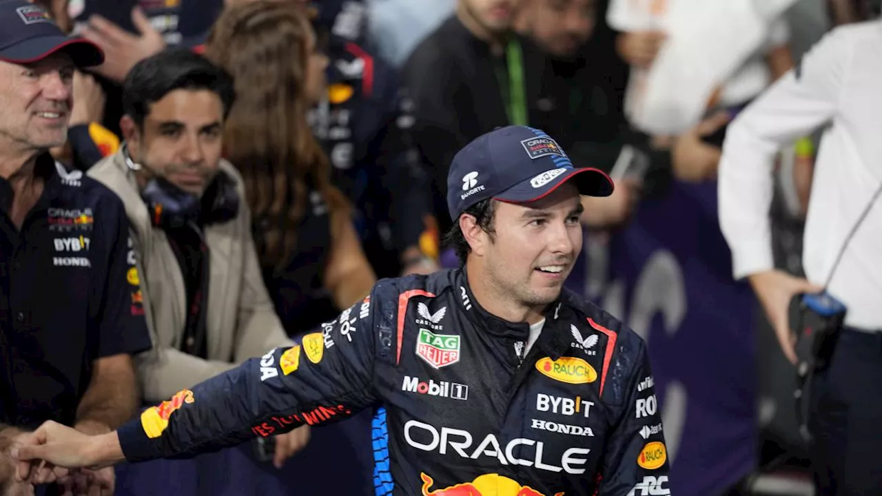 Checo Pérez se sincera y revela si está presionado por Red Bull en la F1