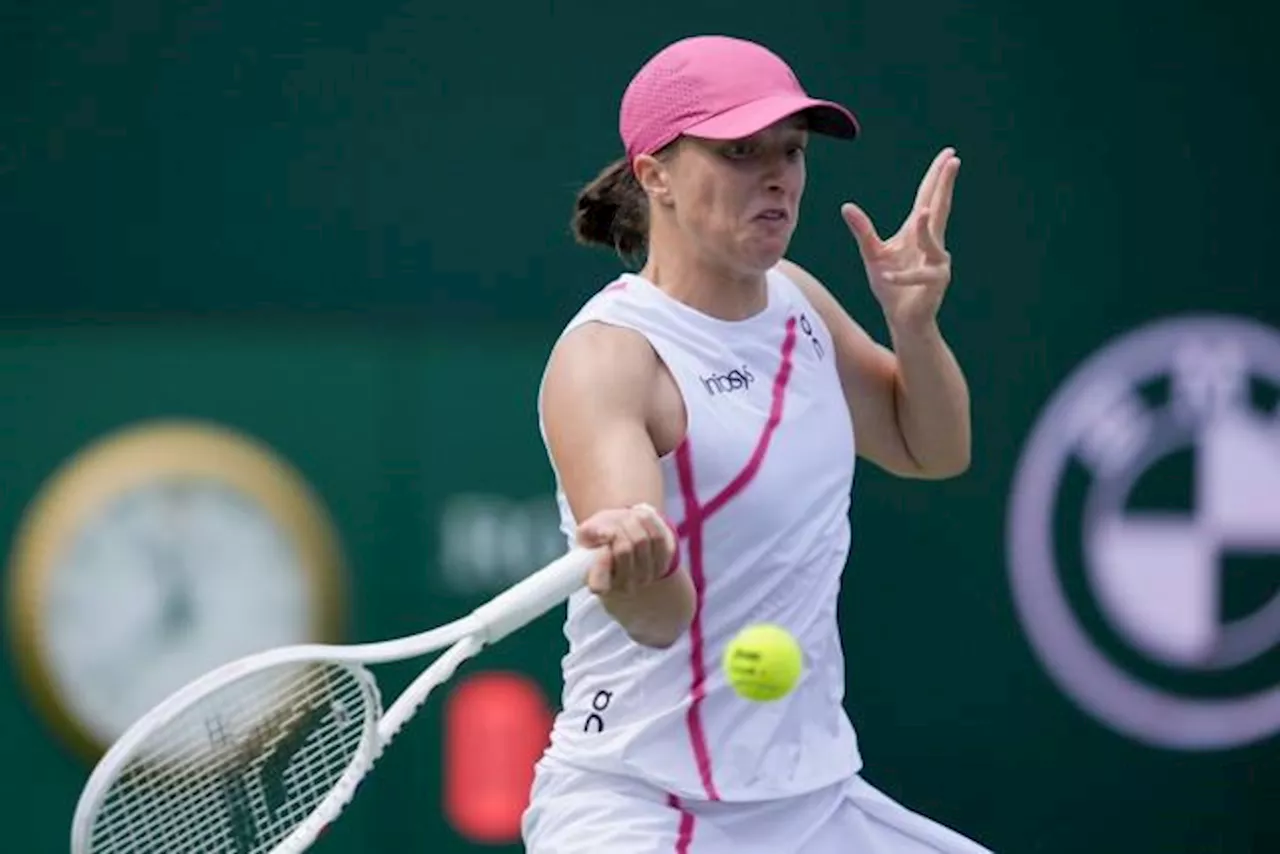 Iga Swiatek lamine Maria Sakkari en finale d'Indian Wells et décroche son 8e WTA 1000