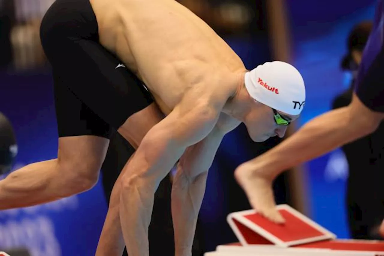 Maxime Grousset, 2e du 100 m papillon du Giant Open : « Quand je me laisse aller, ça va beaucoup mieux »