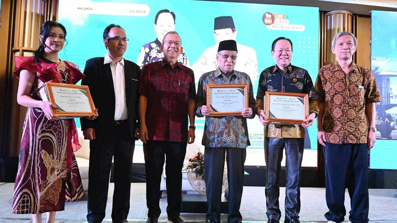 Said Aqil Syiarkan Kebhinekaan Bersama Sekolah Agama Budha Nalanda