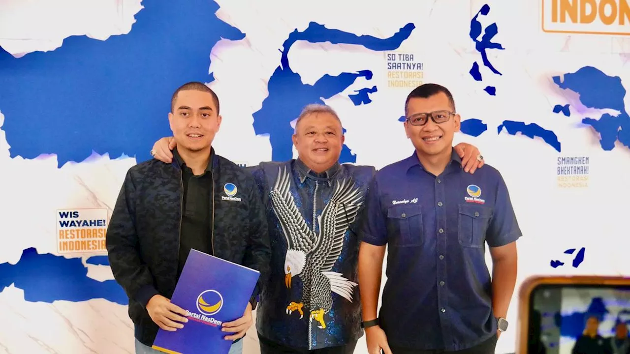 Surya Paloh Angkat Wibi Andrino Jabat Ketua DPW NasDem DKI Jakarta