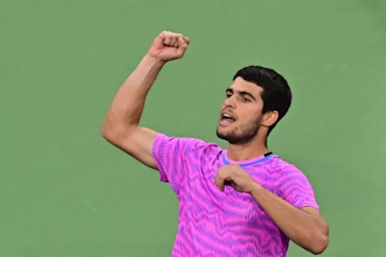 Alcaraz faces Medvedev for Indian Wells title after stopping Sinner streak