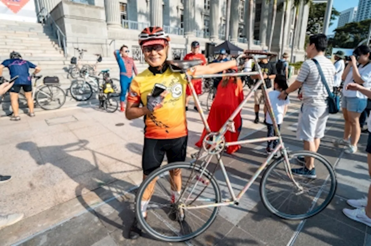 Singaporeans takes to the streets as car-free Sunday returns after four-year hiatus