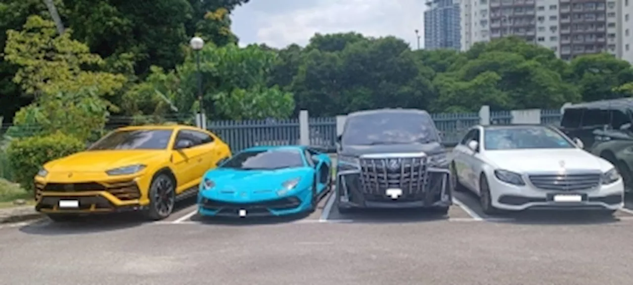 Two Lamborghinis among luxury cars seized in MACC probe on alcohol, tobacco smuggling syndicate