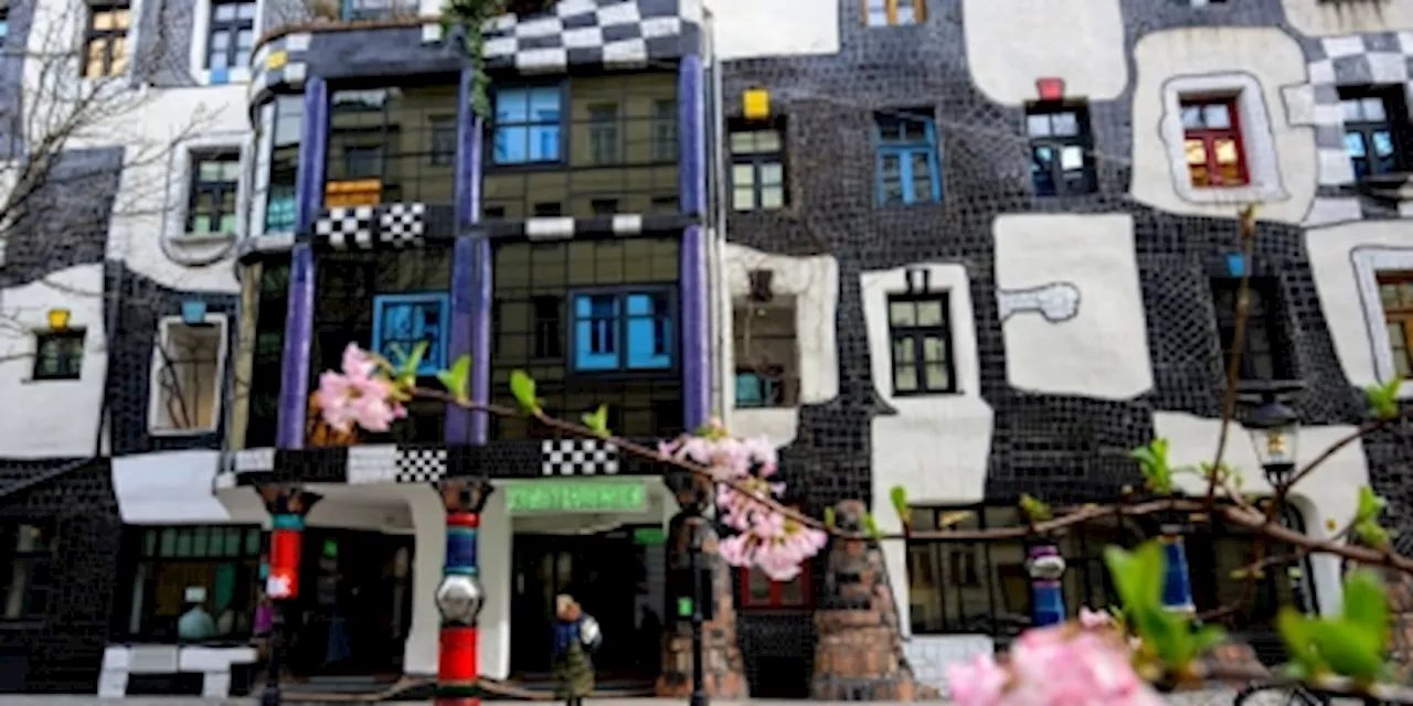 Vienna’s wacky Hundertwasser museum gets even greener