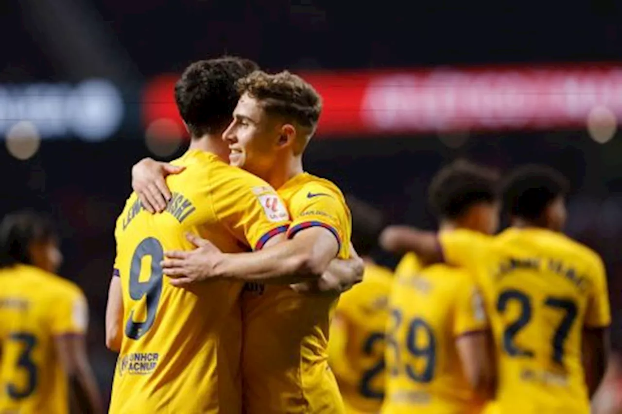 Atletico Madrid vs Barcelona Menang 3-0 Blaugrana Geser Girona dari Peringkat 2