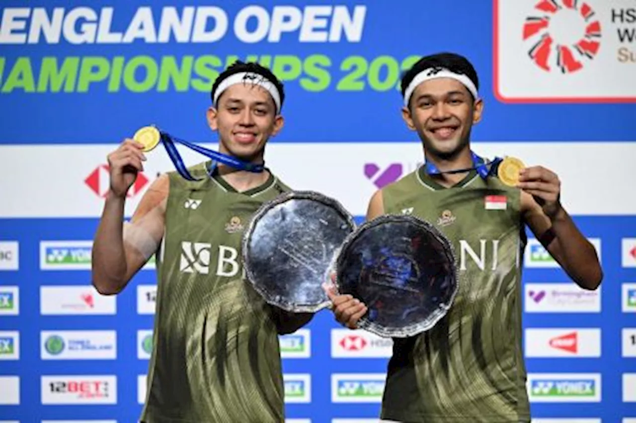 Juara All England 2024 FajarRian Rasanya tidak Bisa Diungkapkan Kata-kata