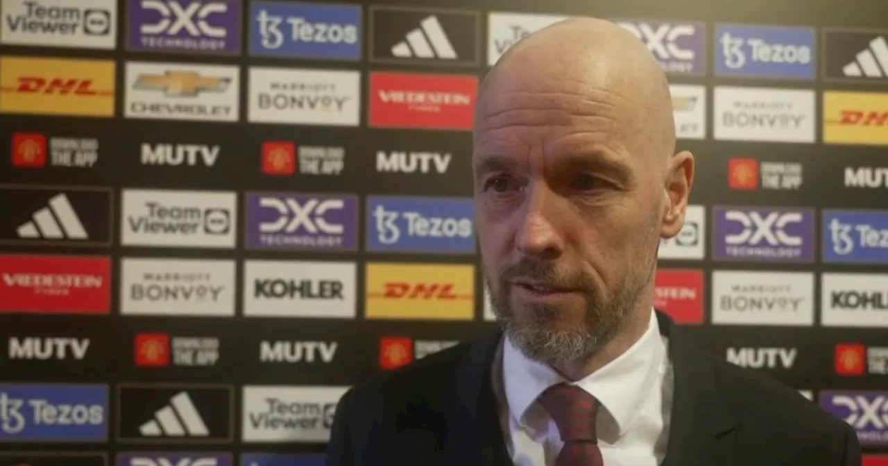  Erik ten Hag sends Man Utd message ahead of Liverpool FA Cup tie