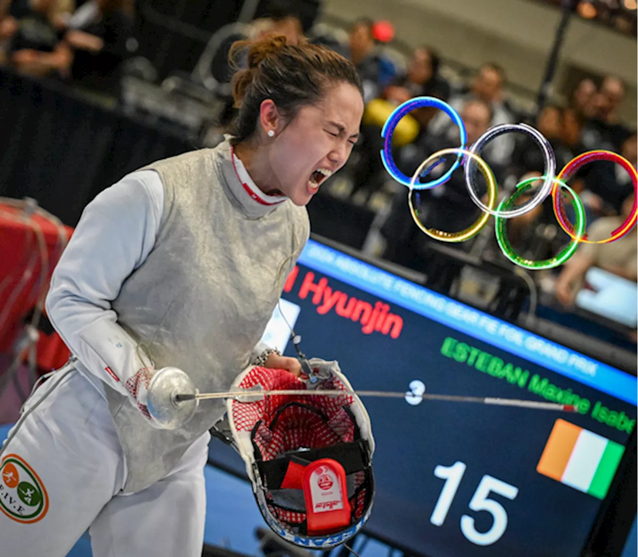 Filipino-Ivorian fencer Esteban secures seat in Paris Olympics